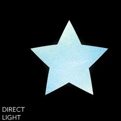 Pastease Reflective Star Nipple Pasties In Blue 7 Pastease Reflective Star Nipple Pasties In Blue