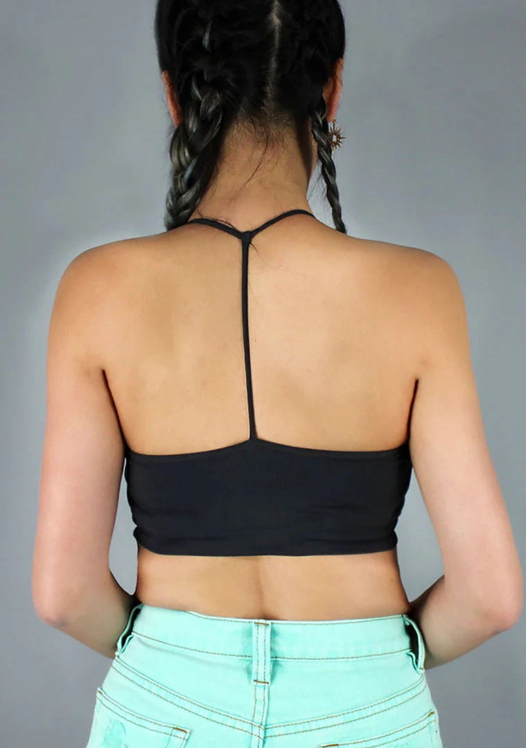 Seams Lovely Lavania Bralette In Charcoal Women's Festival 4 Seams Lovely Lavania Bralette In Charcoal Women's Festival