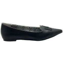 Strange Cvlt Dagger Drop Dead Gorgeous Flats In Black Shoes