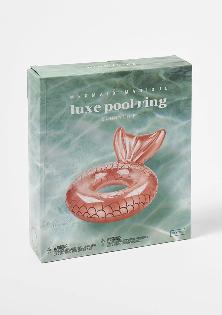 SunnyLife Luxe Rose Gold Mermaid Pool Ring 4 SunnyLife Luxe Rose Gold Mermaid Pool Ring