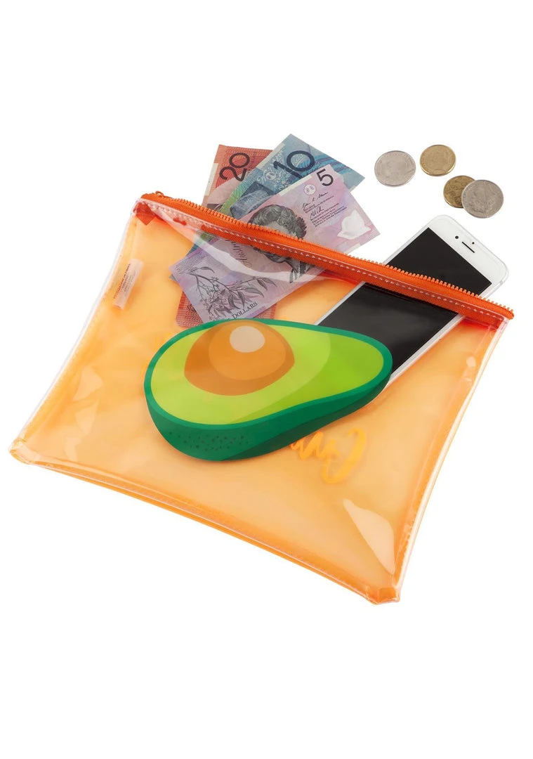 SunnyLife The Great Fantastic Avocado See Thru Pouch 6 SunnyLife The Great Fantastic Avocado See Thru Pouch