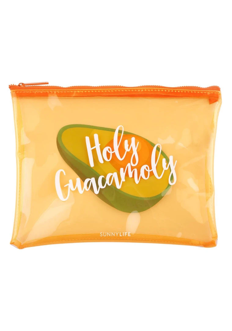 SunnyLife The Great Fantastic Avocado See Thru Pouch 4 SunnyLife The Great Fantastic Avocado See Thru Pouch