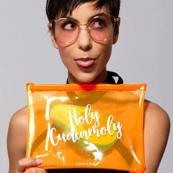 SunnyLife The Great Fantastic Avocado See Thru Pouch