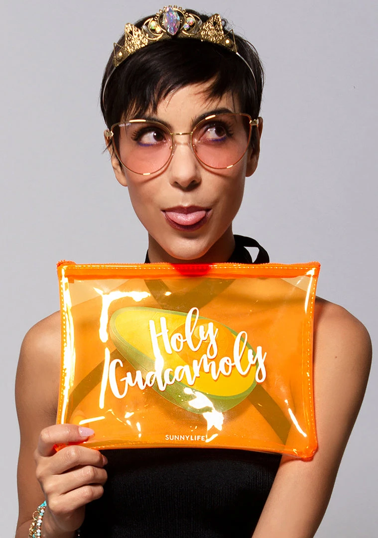 SunnyLife The Great Fantastic Avocado See Thru Pouch 3 SunnyLife The Great Fantastic Avocado See Thru Pouch