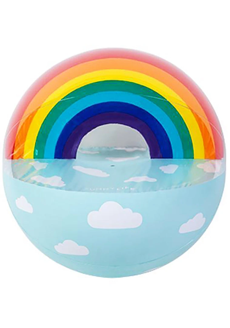 SunnyLife Accessories Rainbow Inflatable Beach Ball XL 5 SunnyLife Accessories Rainbow Inflatable Beach Ball XL