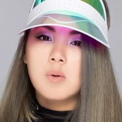 SunnyLife Pink Iridescent Retro Sun Visor Accessories 6 SunnyLife Pink Iridescent Retro Sun Visor Accessories