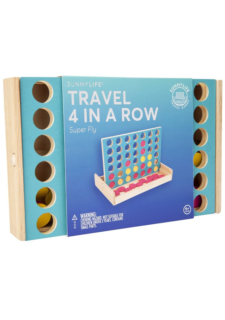 SunnyLife Travel 4 In A Row Super Fly Game Set 5 SunnyLife Travel 4 In A Row Super Fly Game Set