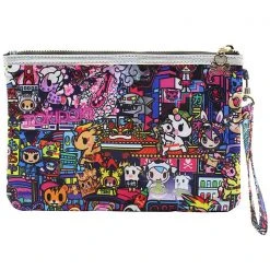 Tokidoki Midnight Metropolis Zip Pouch Wristlet 7 Tokidoki Midnight Metropolis Zip Pouch Wristlet