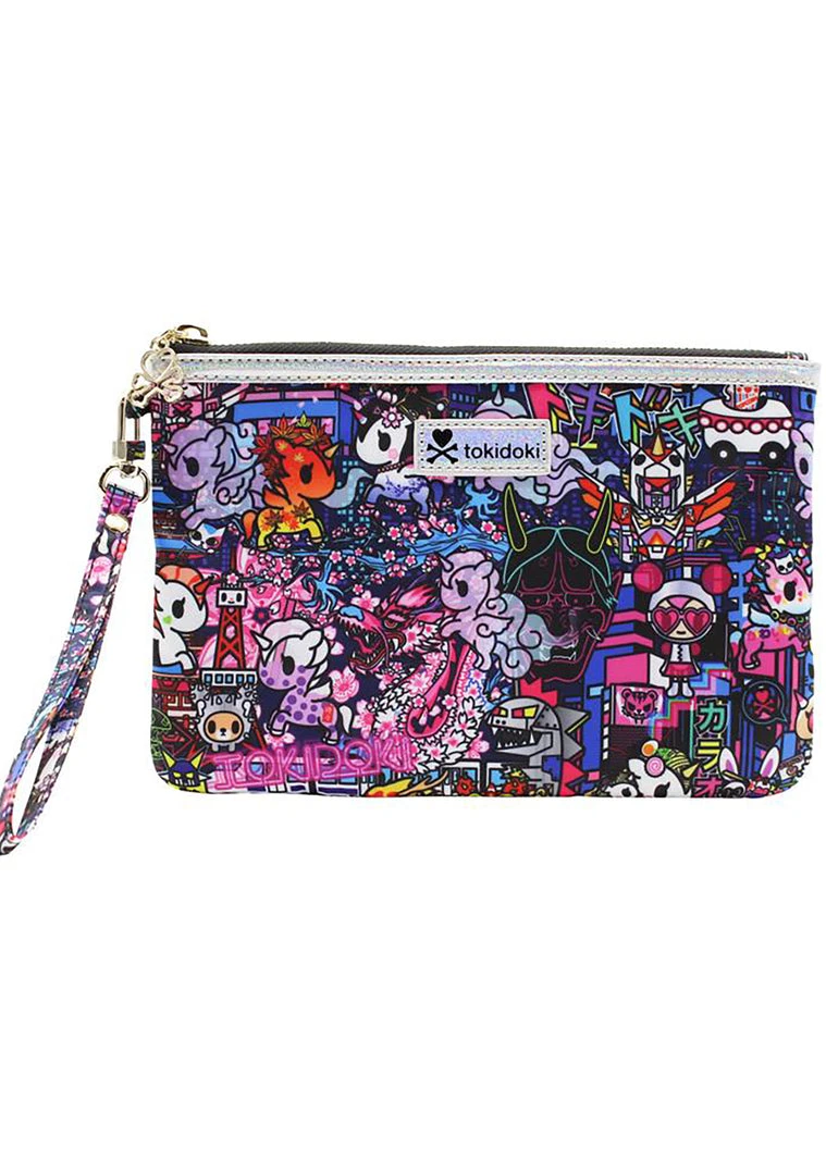 Tokidoki Midnight Metropolis Zip Pouch Wristlet 4 Tokidoki Midnight Metropolis Zip Pouch Wristlet