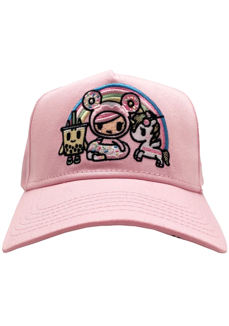 Tokidoki Over The Rainbow Raglan Hat Headwear 5 Tokidoki Over The Rainbow Raglan Hat Headwear