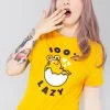 Tokidoki Women's Festival Gudetama Mega Lazy T-Shirt 2 Tokidoki Women's Festival Gudetama Mega Lazy T-Shirt