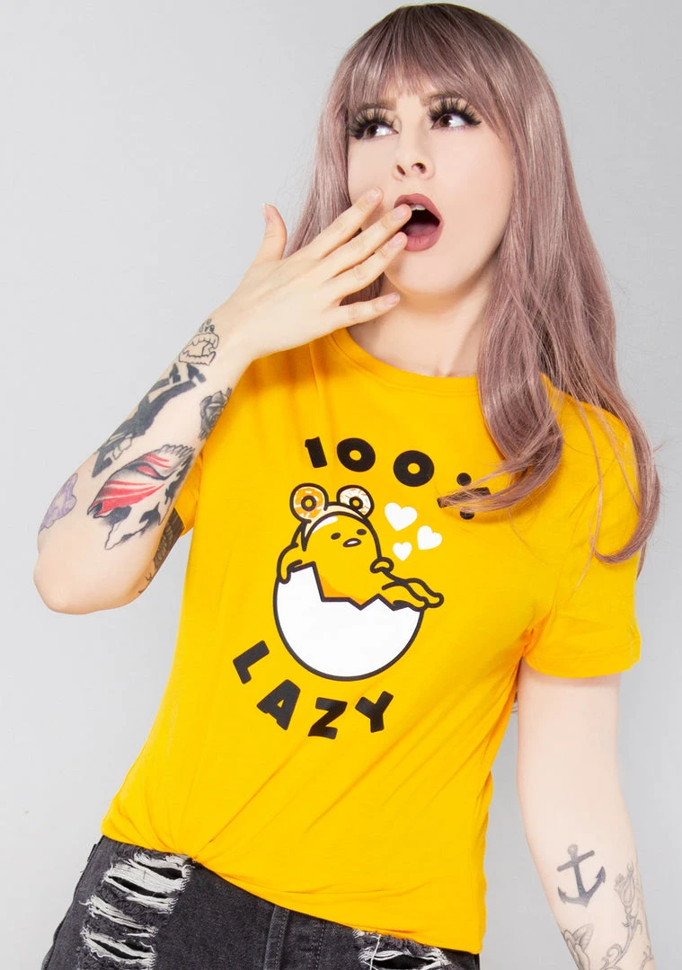 Tokidoki Women's Festival Gudetama Mega Lazy T-Shirt 3 Tokidoki Women's Festival Gudetama Mega Lazy T-Shirt