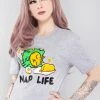 Tokidoki Gudetama Nap Life T-Shirt Women's Festival 1 Tokidoki Gudetama Nap Life T-Shirt Women's Festival