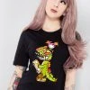 Tokidoki Hello Kaiju Attack T-Shirt Women's Festival 2 Tokidoki Hello Kaiju Attack T-Shirt Women's Festival
