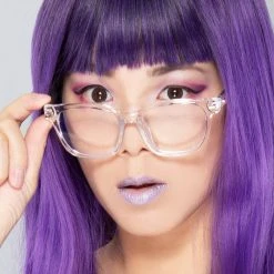 TopFoxx Stella Blue Light Glasses In Clear