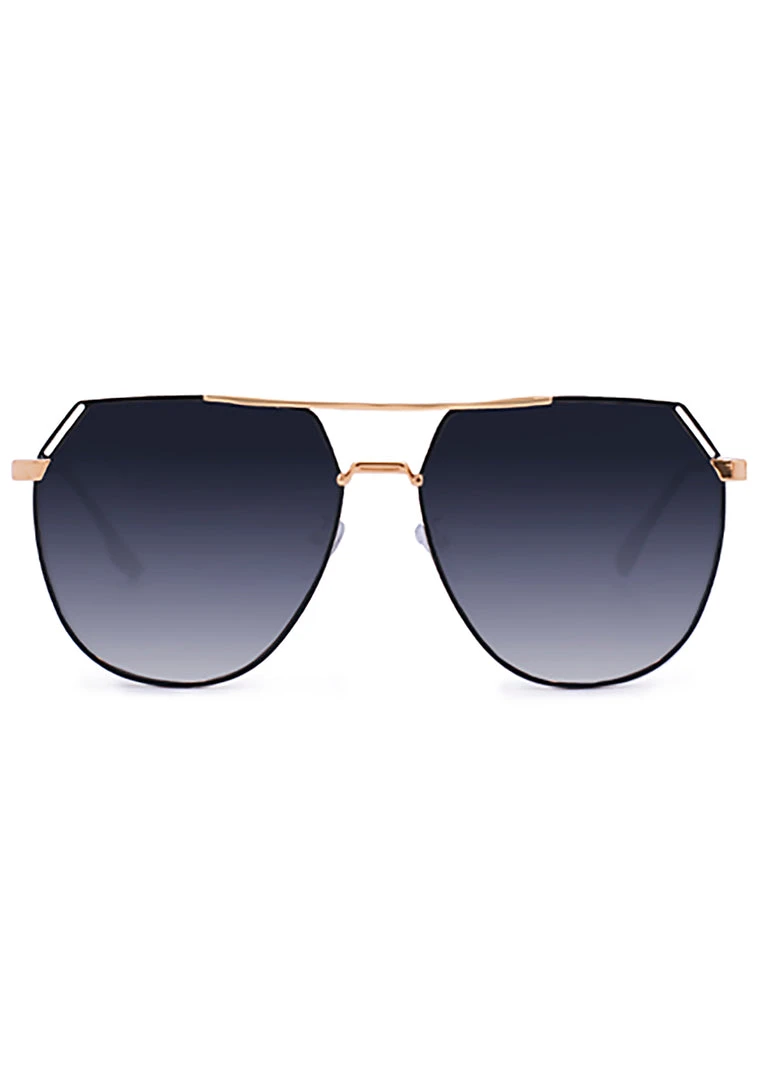TopFoxx Farrah Sunglasses In Ombre Black 5 TopFoxx Farrah Sunglasses In Ombre Black