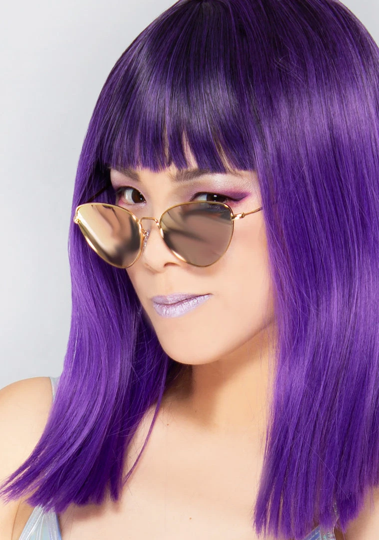 TopFoxx Felina Sunglasses In Rose Gold Wild Heart 4 TopFoxx Felina Sunglasses In Rose Gold Wild Heart