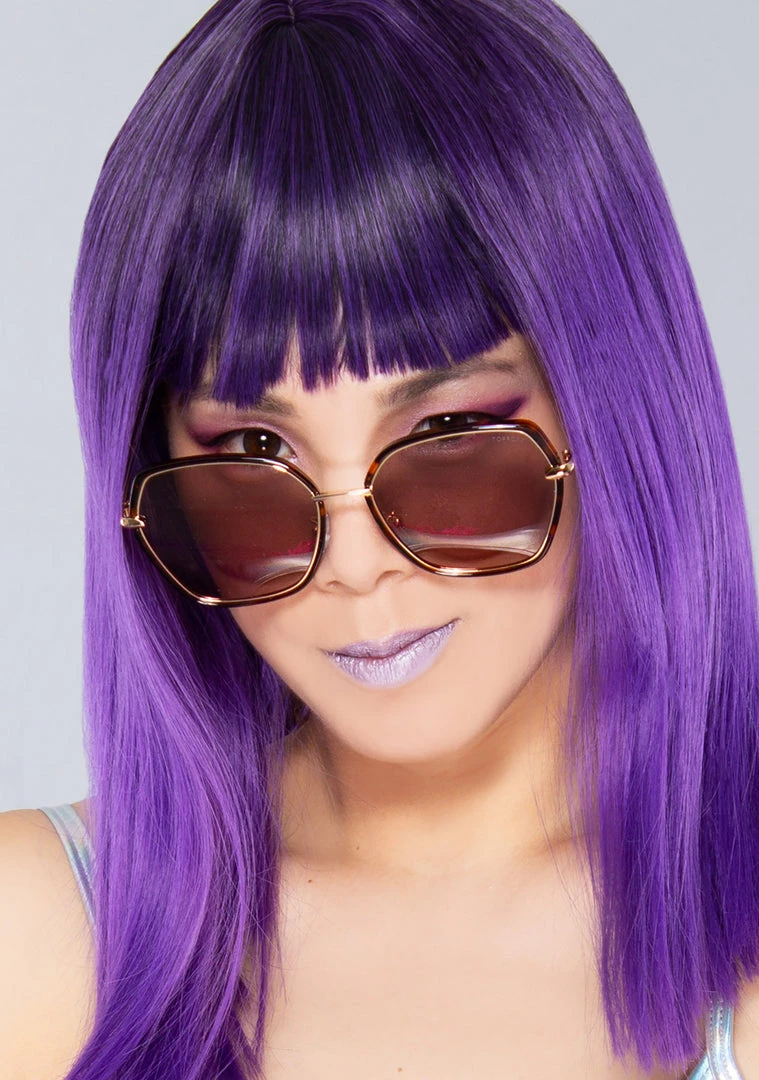 TopFoxx Maya Sunglasses In Tortoise Shell 4 TopFoxx Maya Sunglasses In Tortoise Shell