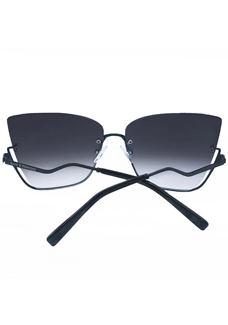 TopFoxx X Raya Vixen Sunglasses In Black Fade 7 TopFoxx X Raya Vixen Sunglasses In Black Fade