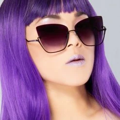 TopFoxx X Raya Vixen Sunglasses In Black Fade 9 TopFoxx X Raya Vixen Sunglasses In Black Fade