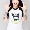 Unique Vintage X Sanrio Kuromi Neon T-Shirt The Great Fantastic 1 Unique Vintage X Sanrio Kuromi Neon T-Shirt The Great Fantastic