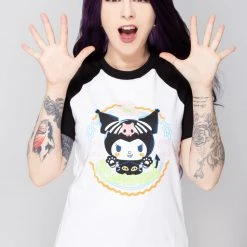 Unique Vintage X Sanrio Kuromi Neon T-Shirt The Great Fantastic