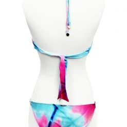 WILDFOX Swim Mermaid Dye Split String Bikini Bottom Bottoms 9 WILDFOX Swim Mermaid Dye Split String Bikini Bottom Bottoms