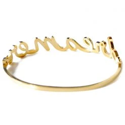 Wanderlust + Co Dreamer Bangle In Gold 7 Wanderlust + Co Dreamer Bangle In Gold