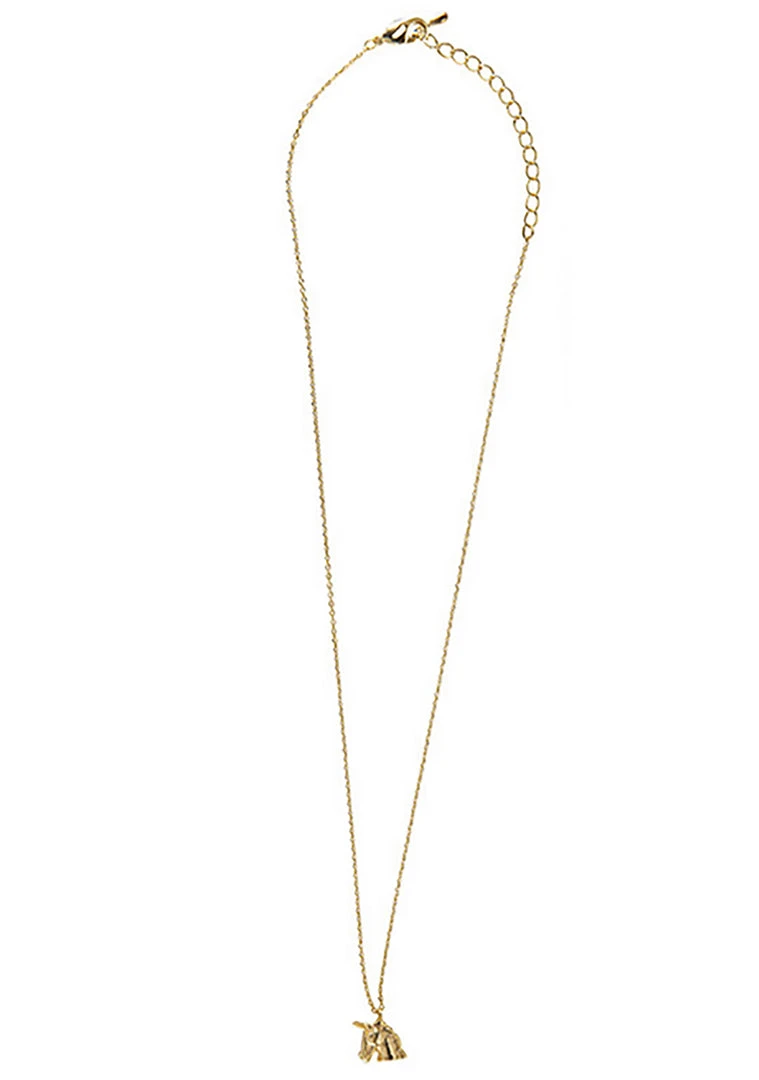 Wanderlust + Co Emoji Unicorn Necklace In Gold Accessories 5 Wanderlust + Co Emoji Unicorn Necklace In Gold Accessories