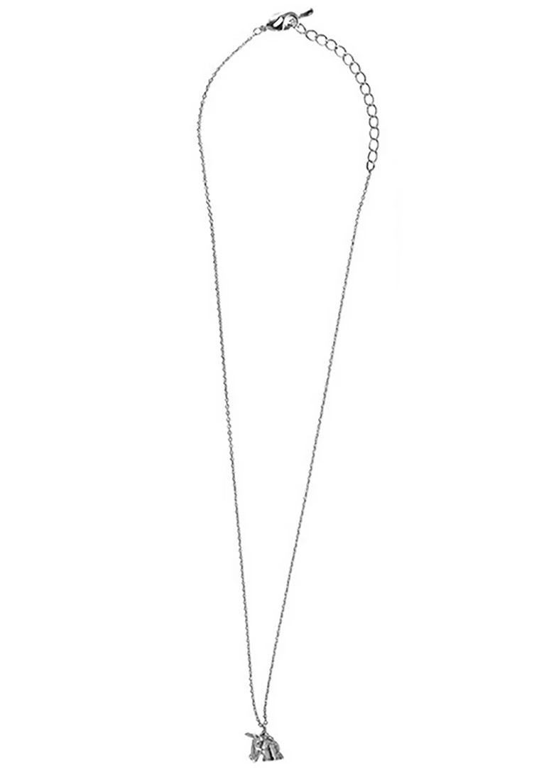 Wanderlust + Co Emoji Unicorn Necklace In Silver Accessories 5 Wanderlust + Co Emoji Unicorn Necklace In Silver Accessories