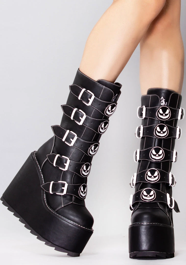 Y.R.U. Dune Skeleton Platform Boots Shoes 4 Y.R.U. Dune Skeleton Platform Boots Shoes
