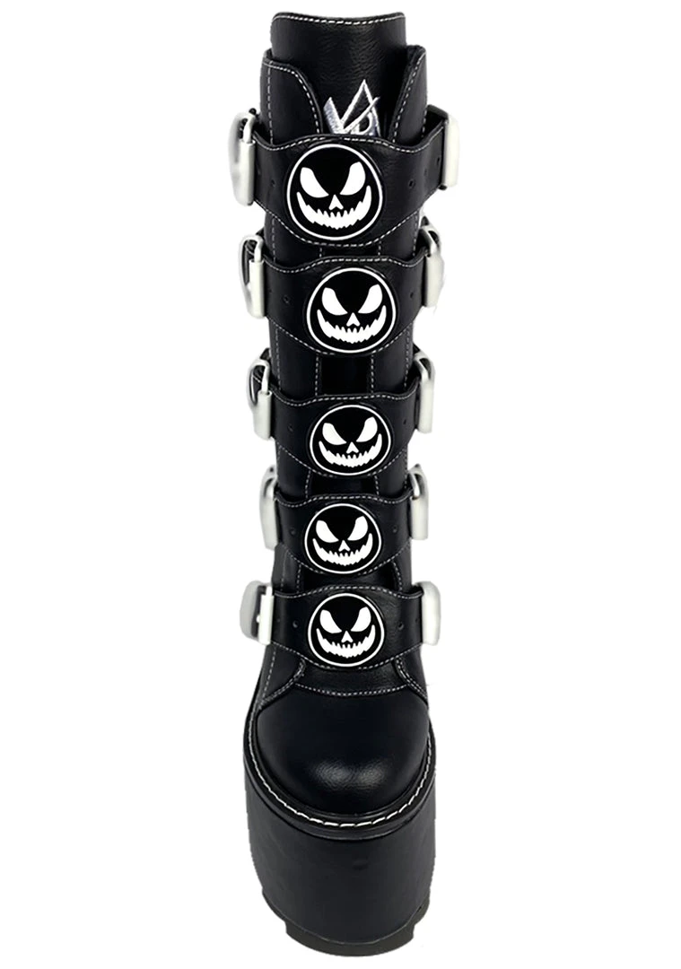 Y.R.U. Dune Skeleton Platform Boots Shoes 8 Y.R.U. Dune Skeleton Platform Boots Shoes