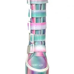 Y.R.U. Tea Room Cinema Dune Techno Platform Boots In Prizmatiq Pastel 12 Y.R.U. Tea Room Cinema Dune Techno Platform Boots In Prizmatiq Pastel