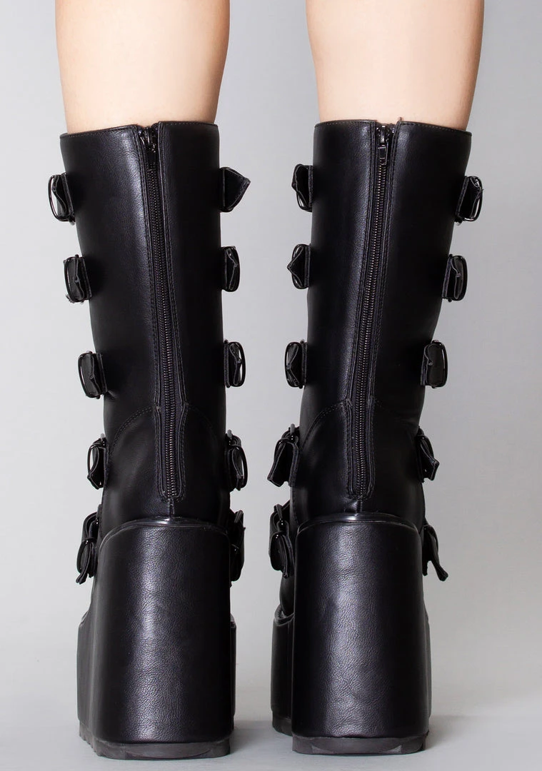 Y.R.U. Dune X Blackout Platform Boots Shoes 5 Y.R.U. Dune X Blackout Platform Boots Shoes
