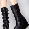 Y.R.U. Dune X Blackout Platform Boots Shoes 1 Y.R.U. Dune X Blackout Platform Boots Shoes
