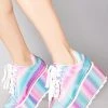 Y.R.U. Lala Platform Sneakers In Prizmatiq Pastel