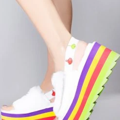 Y.R.U. Qozii Teletubbies Platform Sandals