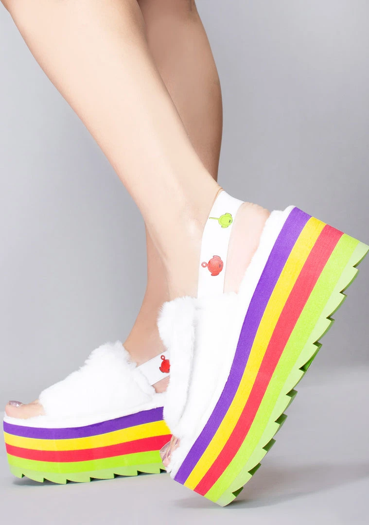 Y.R.U. Qozii Teletubbies Platform Sandals 3 Y.R.U. Qozii Teletubbies Platform Sandals