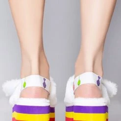 Y.R.U. Qozii Teletubbies Platform Sandals 9 Y.R.U. Qozii Teletubbies Platform Sandals