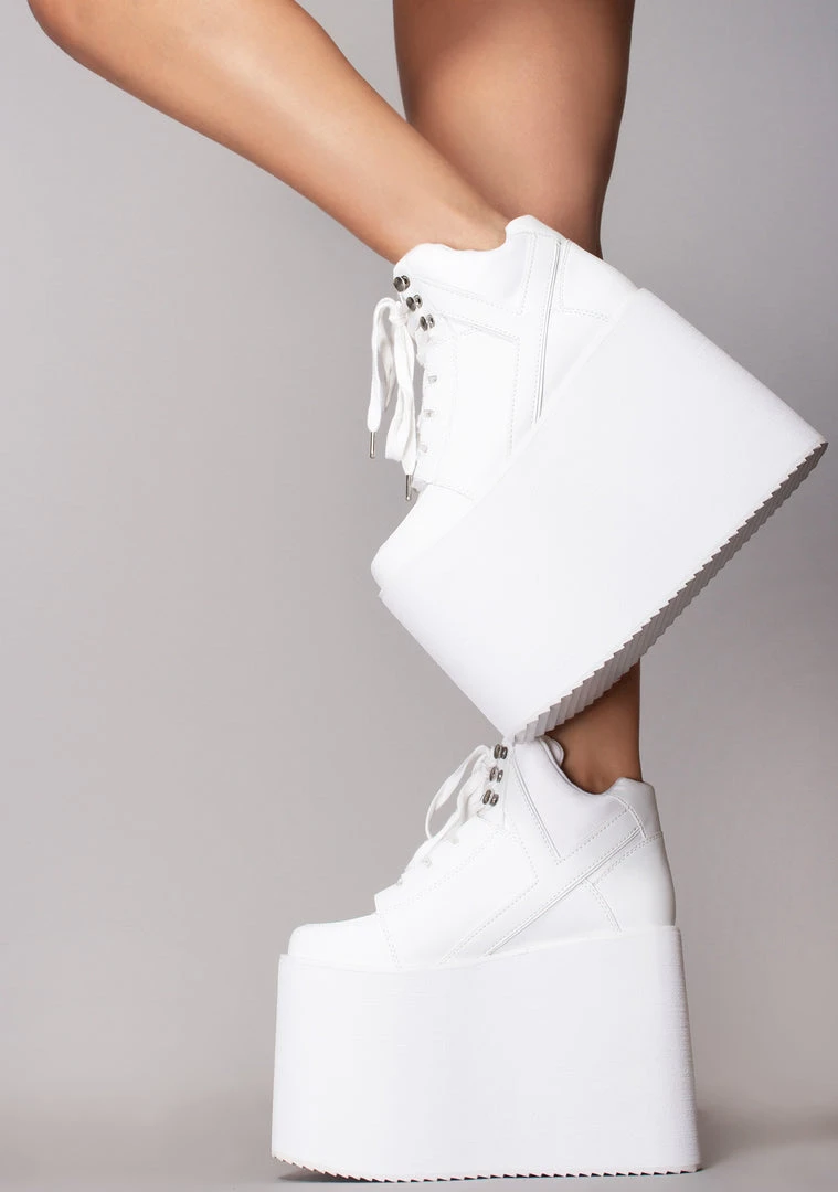 Y.R.U. Qozmo Sky Hi Platform Sneakers 3 Y.R.U. Qozmo Sky Hi Platform Sneakers