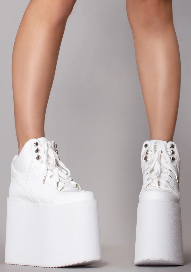 Y.R.U. Qozmo Sky Hi Platform Sneakers 4 Y.R.U. Qozmo Sky Hi Platform Sneakers