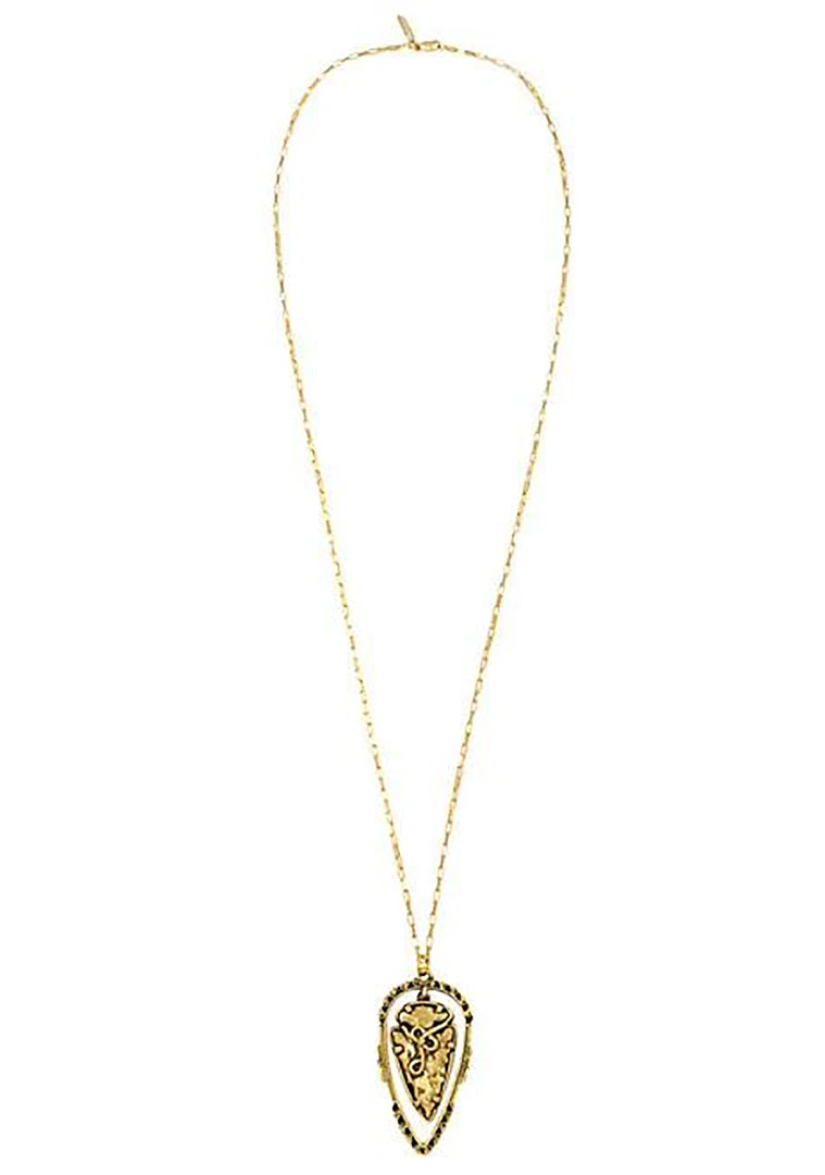 Vanessa Mooney The Illuminations Necklace In Gold 5 Vanessa Mooney The Illuminations Necklace In Gold