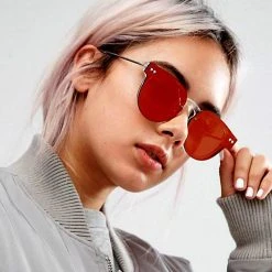 Accessories Spitfire Sharper Edge 2 Sunglasses In Clear/Red 14 Accessories Spitfire Sharper Edge 2 Sunglasses In Clear/Red