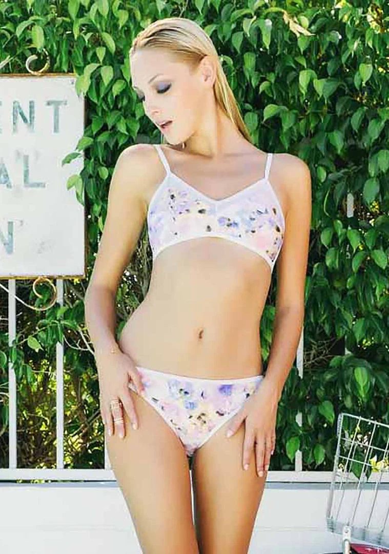 Women's Festival MINKPINK My Sweet Garden Mesh Bikini Top 3 Women's Festival MINKPINK My Sweet Garden Mesh Bikini Top